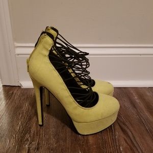 Strappy heels